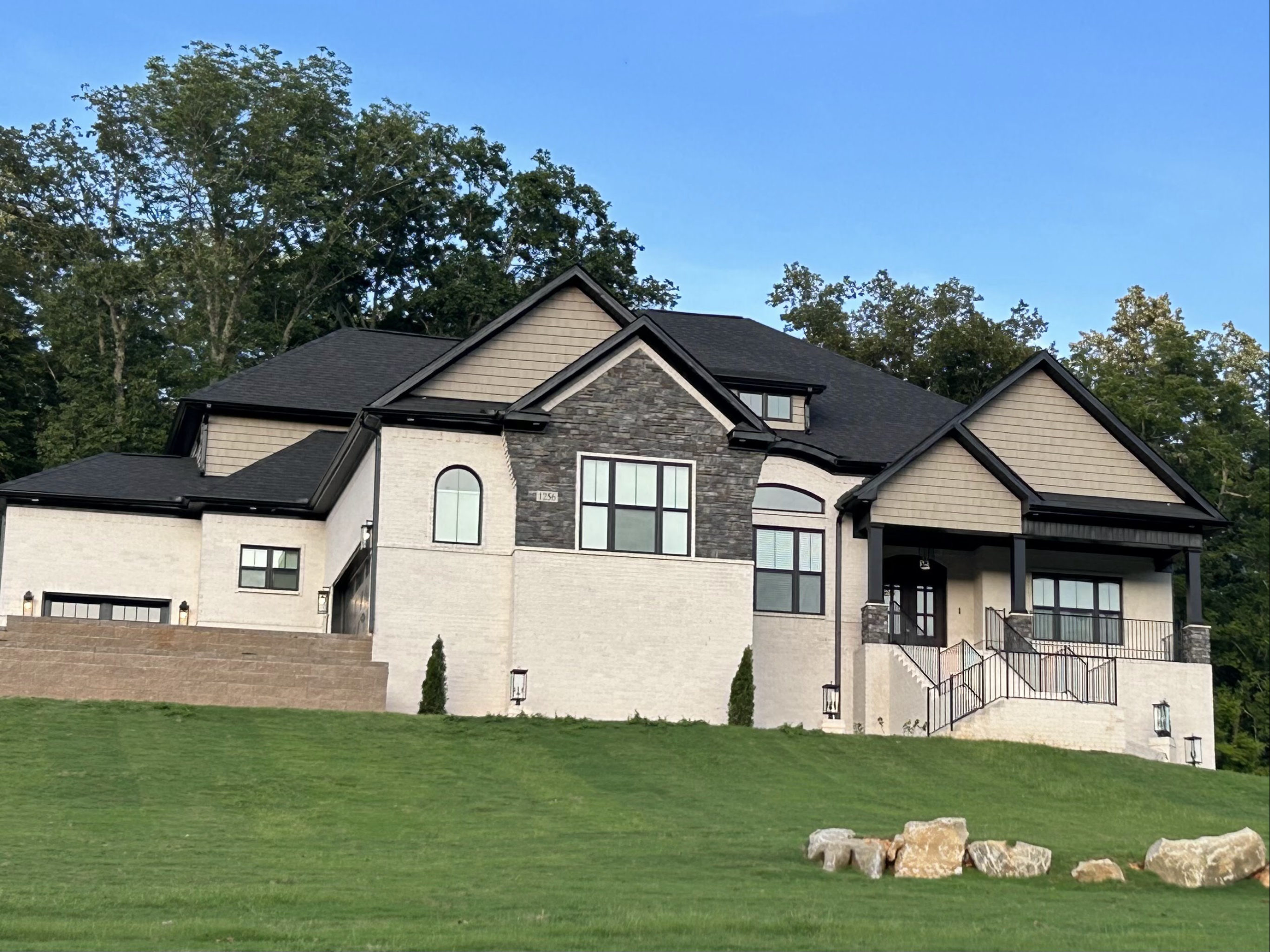 Dughill Estates's project front elevation photo.